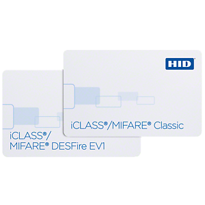 HID 2420 / 2423 / 2424 iCLASS + MIFARE Composite Card 