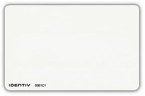 Identiv 4010S ISO PVC Proximity Card - 37 bit ADT A901058A Format - HID 1386 Compatible