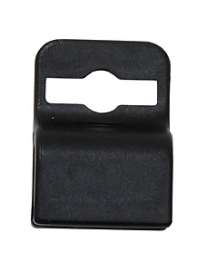 Black Card Gripper Friction Badge Holder, pack of 100