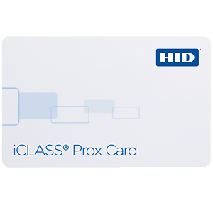 HID 2123 iCLASS + Prox 32k 16k/2+16k/1 Composite Card