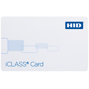 HID 2000 iCLASS SR 2k/2 PVC Smart Card