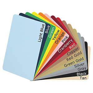 PVC Colored Card 30 mil, CR-80 - Qty. 1000