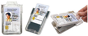 IDSH Secure RF Shielding Badgeholder Classic for one card