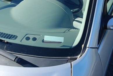AWID WS-UHF-0-0 Windshield Adhesive Tag for the LR-2000, 2200 & 3000 reader