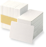 White PVC Card 20 mil, CR-80, 500/pack