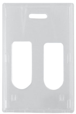 RigidWear Vertical 2-Card Badge Holder