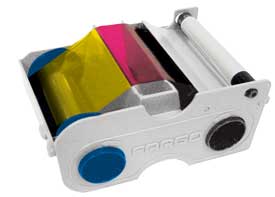 Fargo 44200 Color Ribbon - YMCKO - 250 prints [44200]