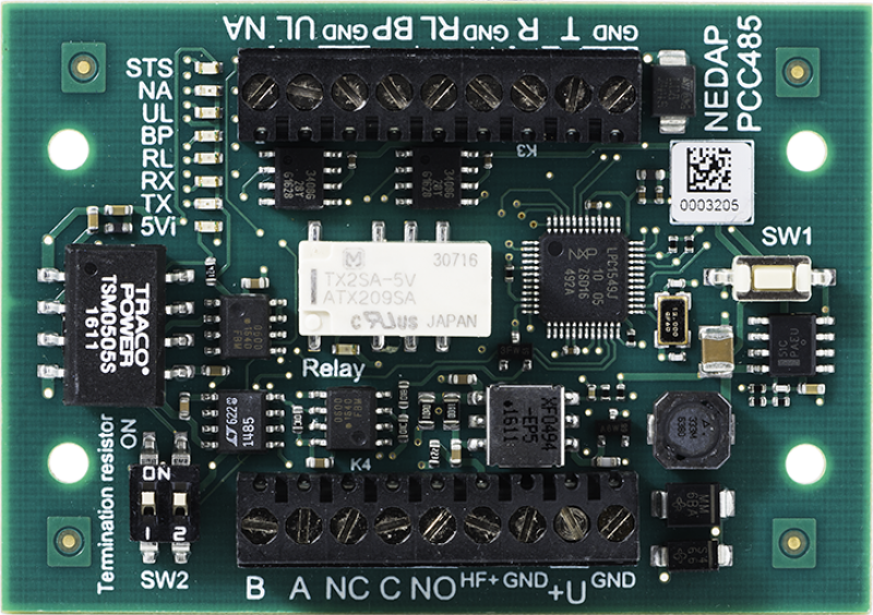 NEDAP TRANSIT 9229078 OSDP interface board