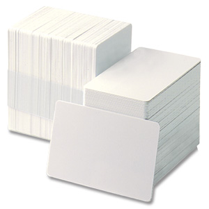 Generic White PVC Card 30 mil CR-80 (box of 500)
