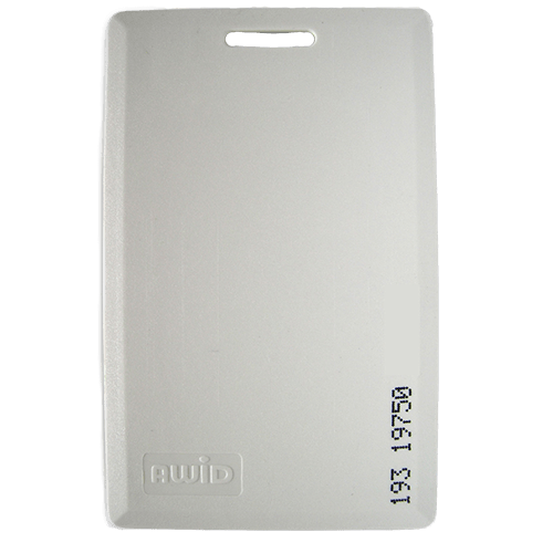RBH AW-CS-UHF-0-0 Clamshell UHF Card, 50 bit